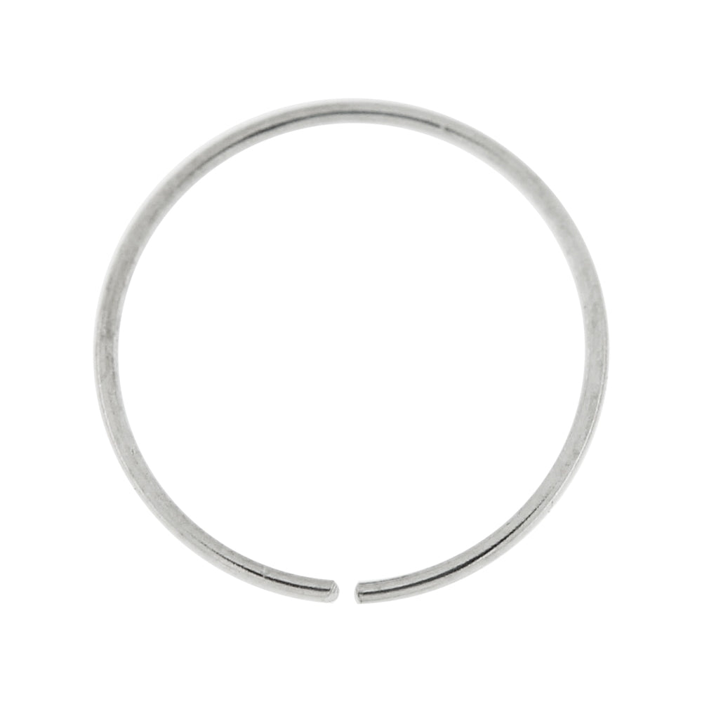 Box of 14K Gold 10 mm Seamless Continuous Nose Hoop Ring
