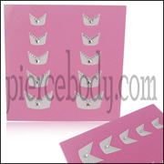 Jeweled Star French Nail Sticker