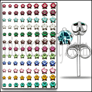 3-6MM Prong Set Birthstone Earring Tray