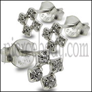 1.5mmTetra Claw Set Ear Stud