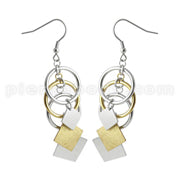Stainless Steel Polished Dangling Earring