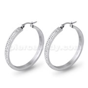 Stainless Steel Hoop Earring