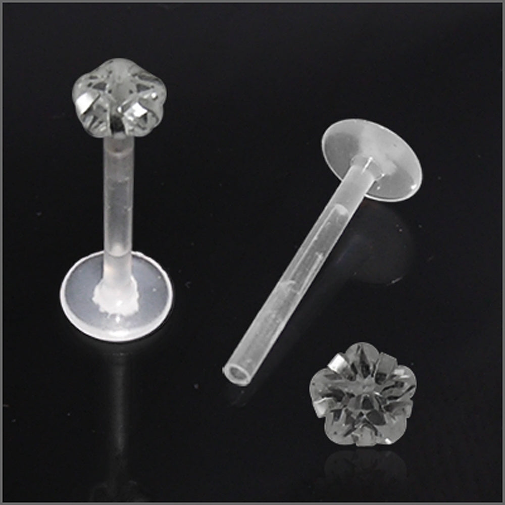 BioFlex Madonna Labret with Flower Top