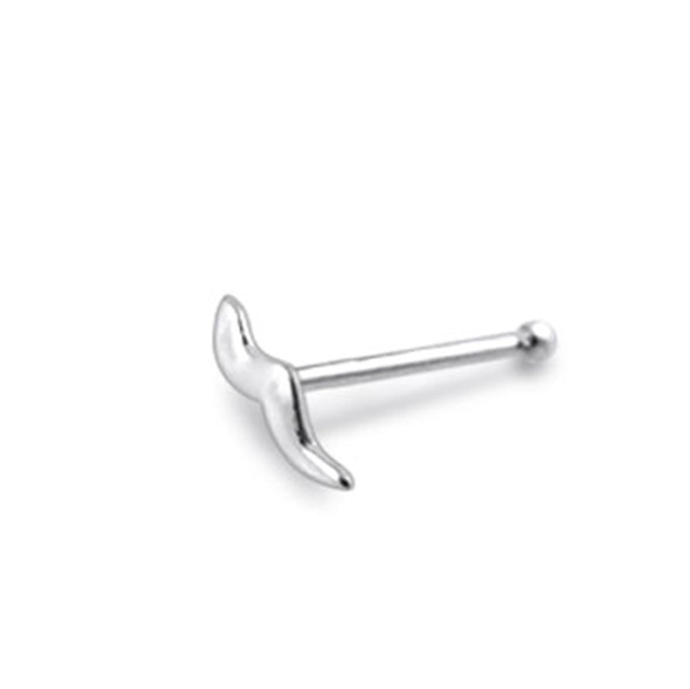 Plain Snake Ball End Nose Pin