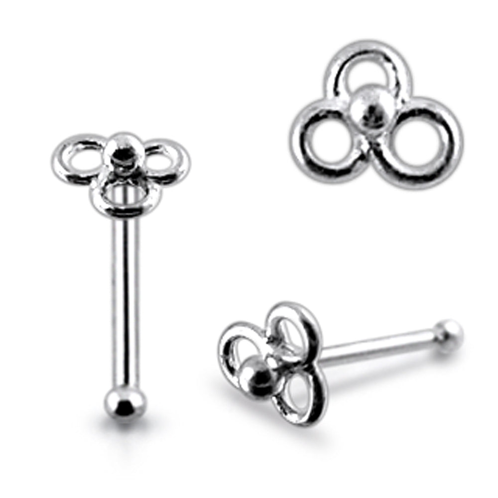 Plain Celtic Ball End Nose Pin
