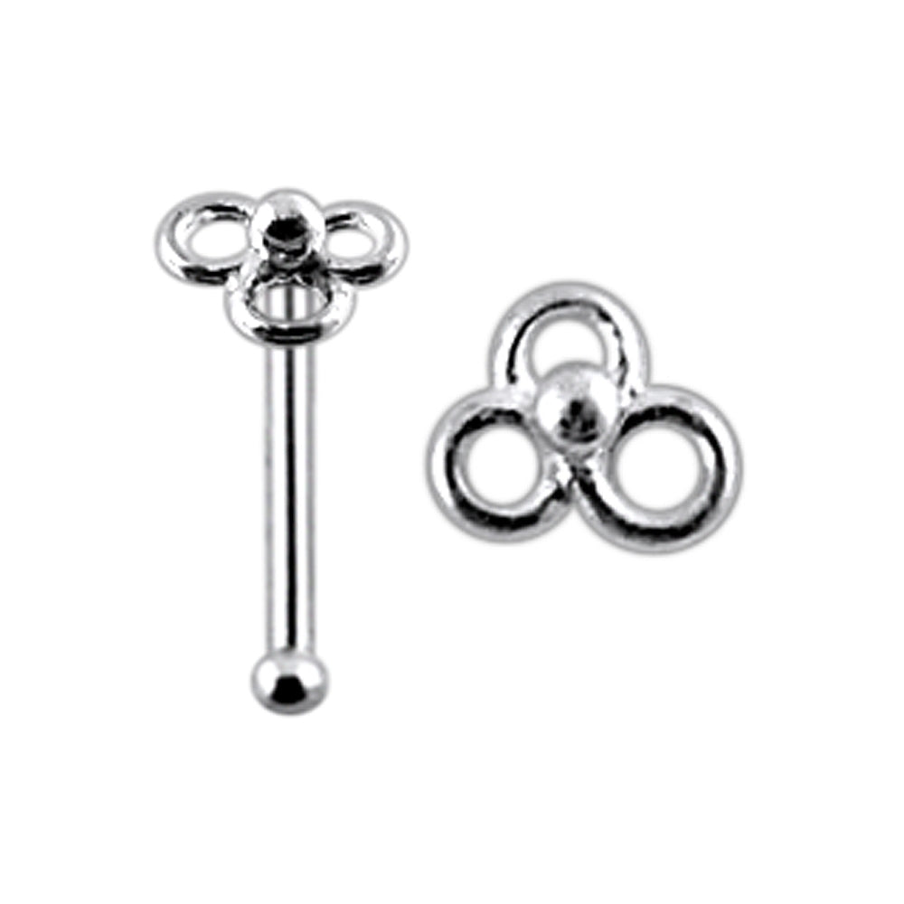 Plain Celtic Ball End Nose Pin