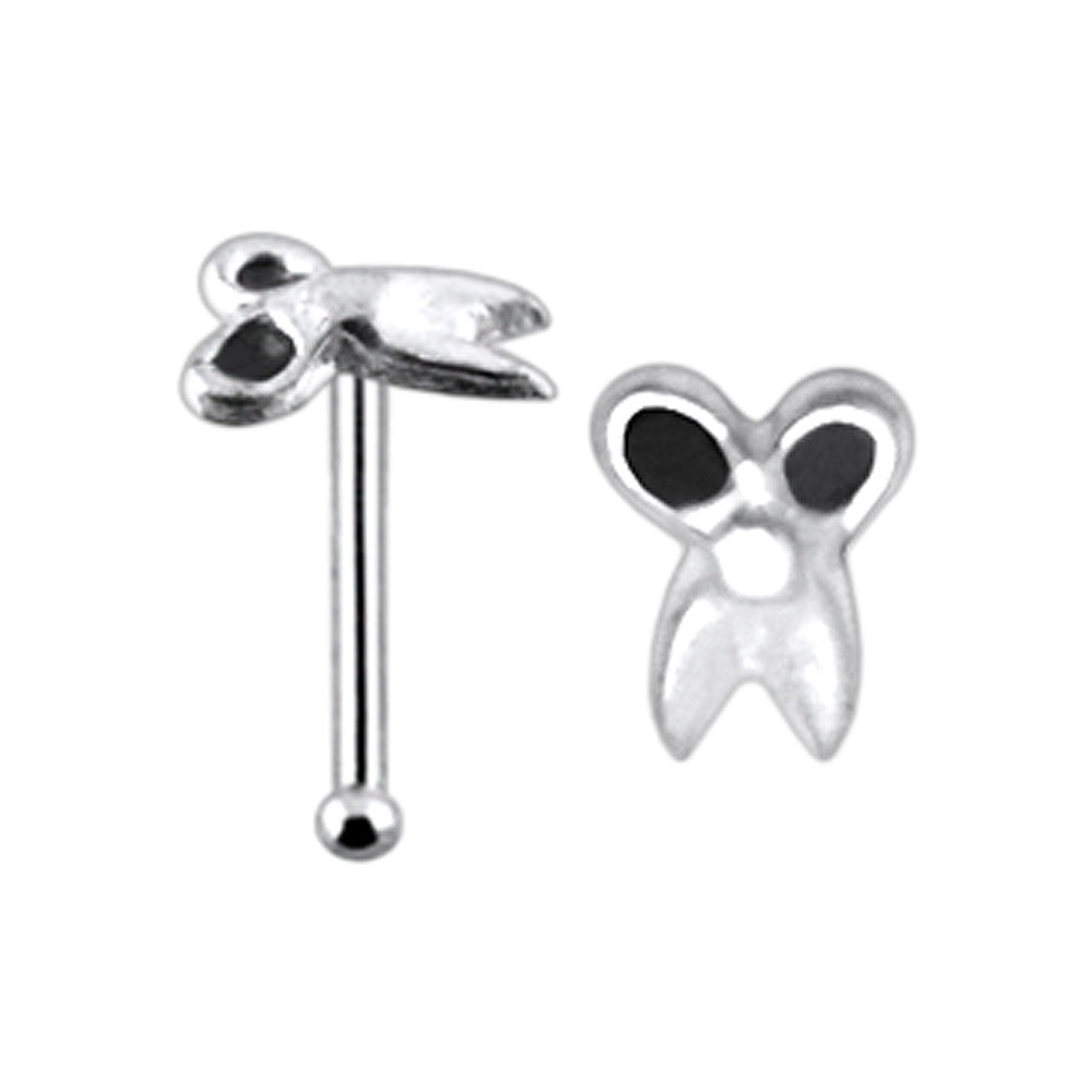 Plain Scissor Ball End Nose Pin
