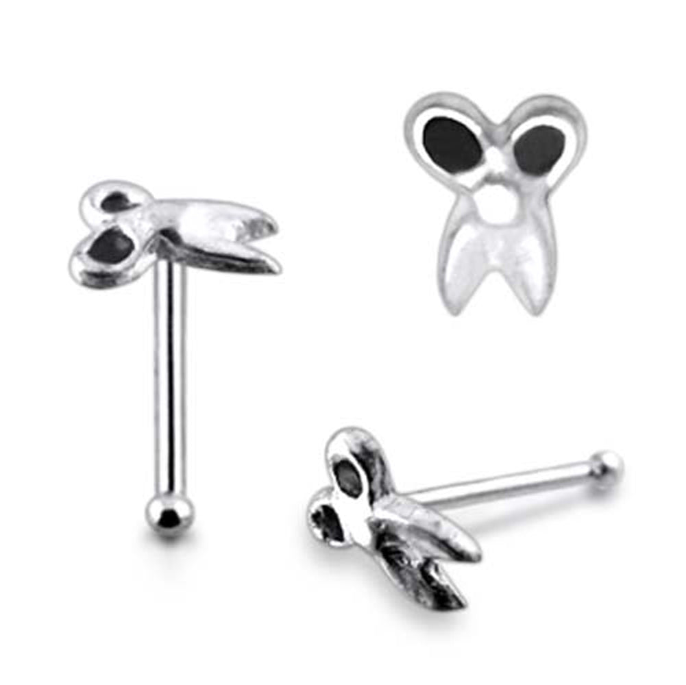 Plain Scissor Ball End Nose Pin