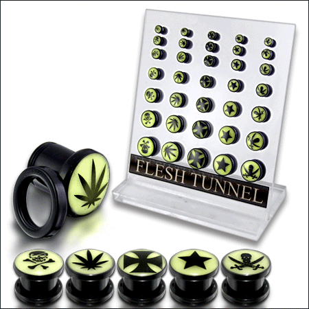 Mix Logo UV Glow in Dark Tunnels