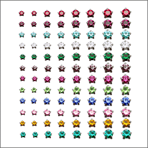 3-6MM Prong Set Round Birthstone Earring Tray