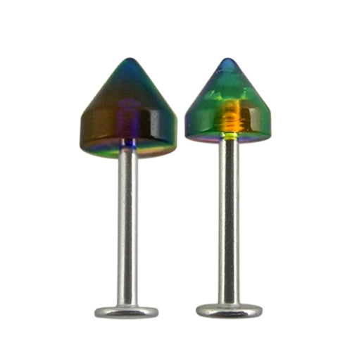 316L Surgical steel Labrets with cone