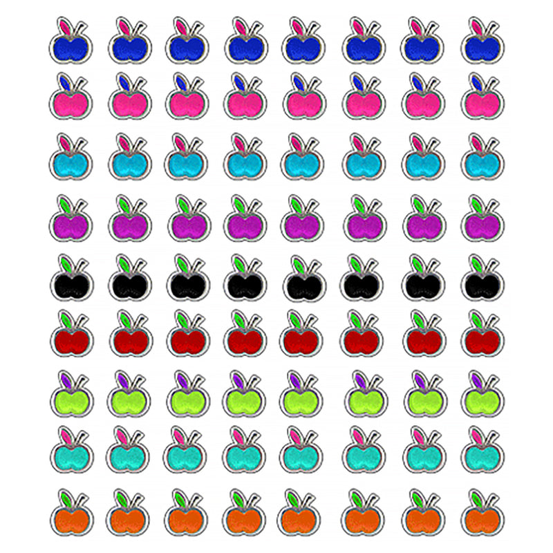 Hand Painted Apple Ear Studs in a 36 pair Tray