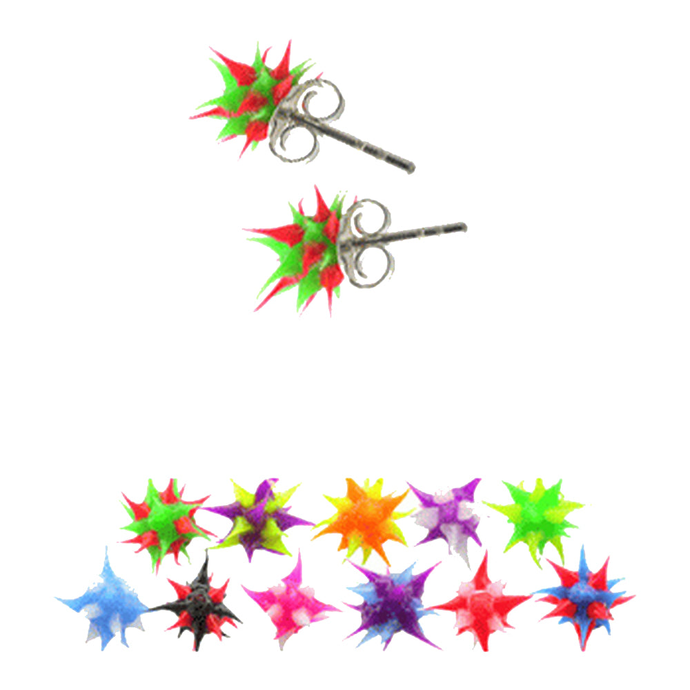 Spiky Silicone Ear Stud