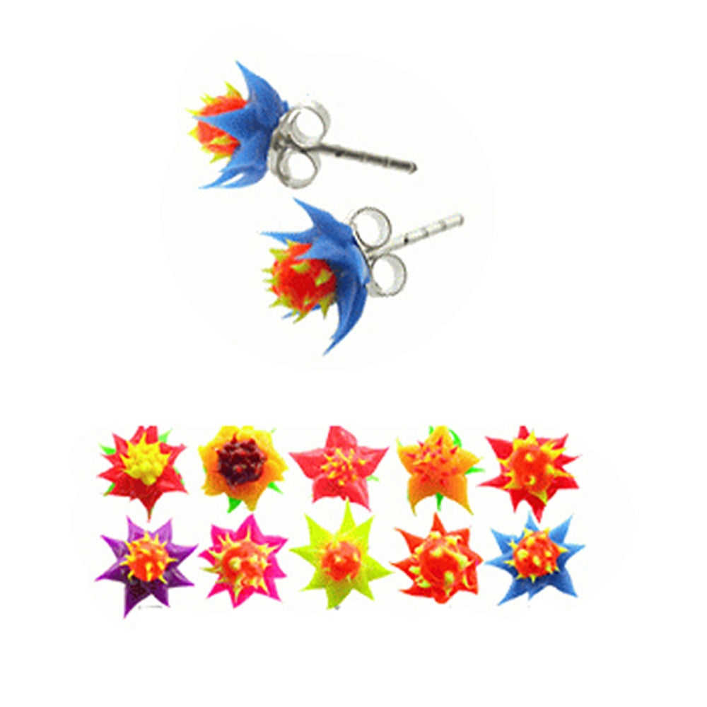 Hibiscus Flower Silicone Ear Stud