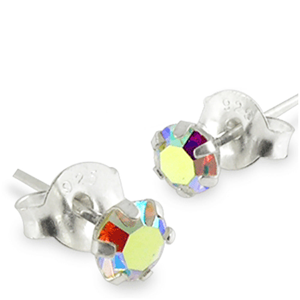 5mm Stimulated Stone Ear Stud