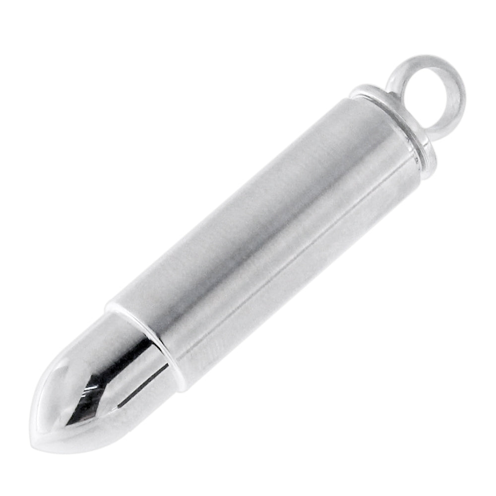 Plain Bullet Stainless Steel Casting Pendant