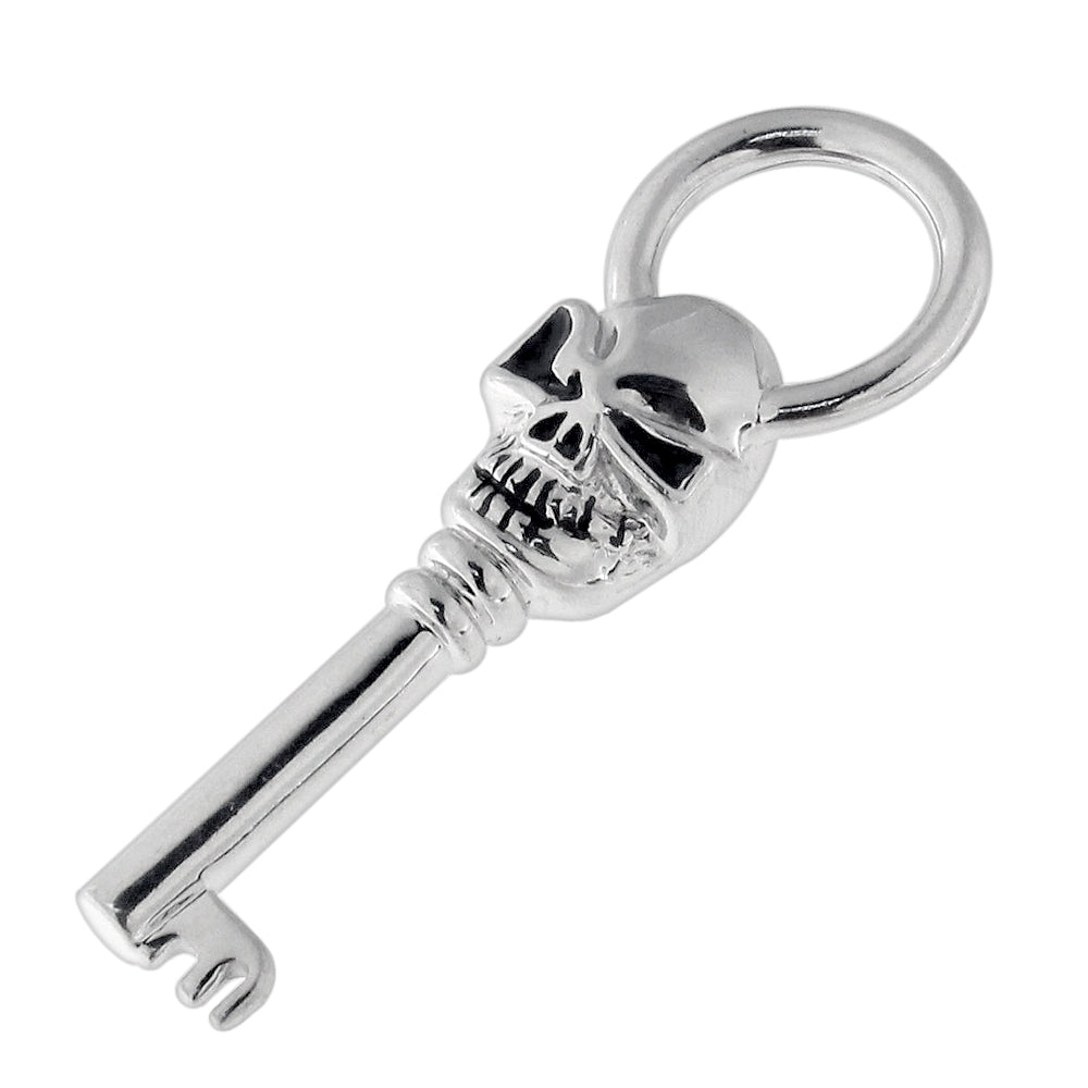 Skeleton Key Stainless Steel Casting Pendant