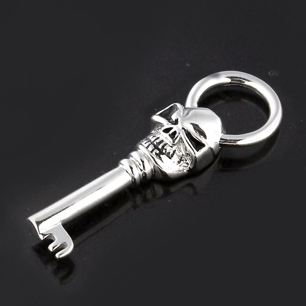 Skeleton Key Stainless Steel Casting Pendant