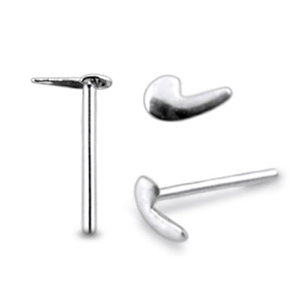 Plain Nike Straight Nose Pin