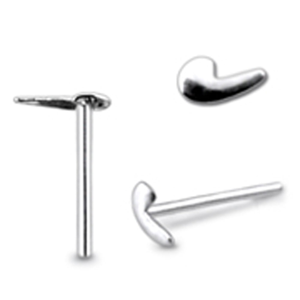 Plain Nike Straight Nose Pin