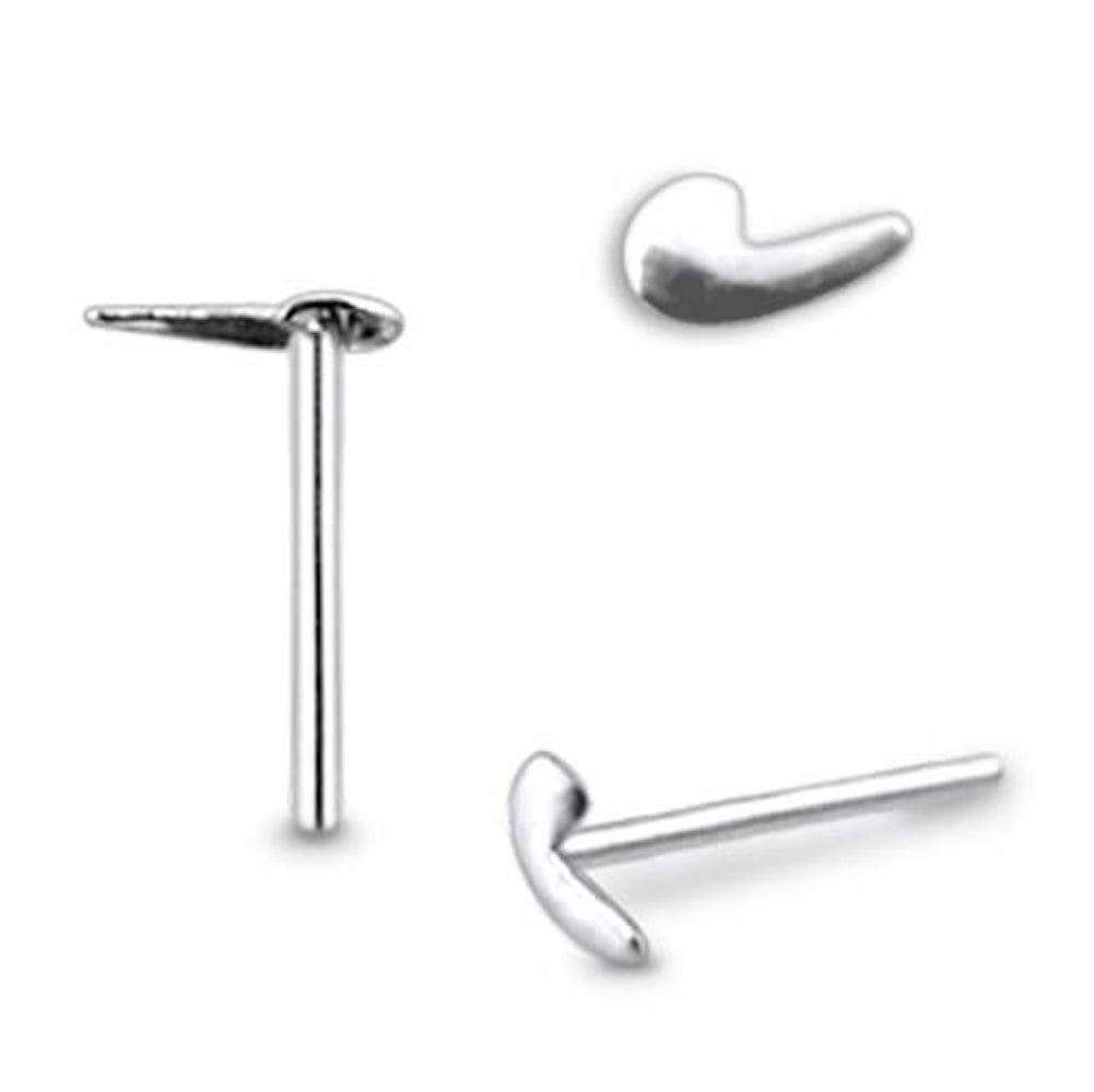 Plain Nike Straight Nose Pin