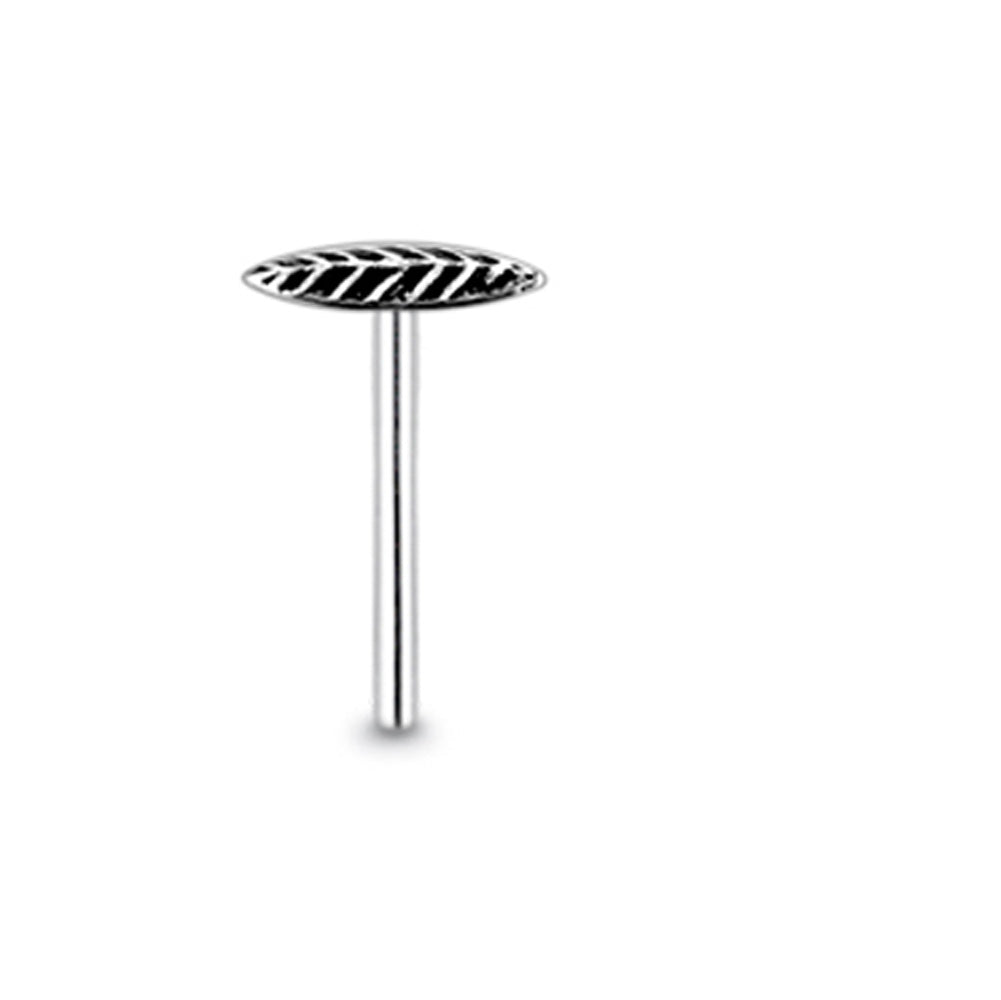 Plain Single Leaf Straight Nose Pin