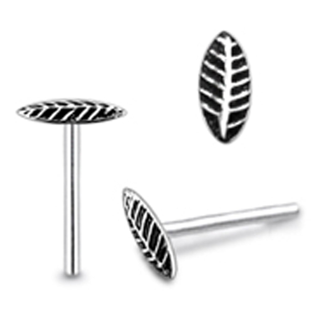 Plain Single Leaf Straight Nose Pin