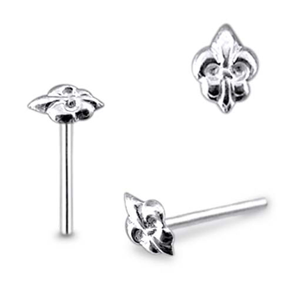 Victorian Shield Straight Nose Pin