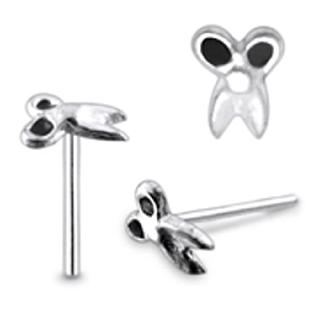 Plain Scissor Straight Nose Pin