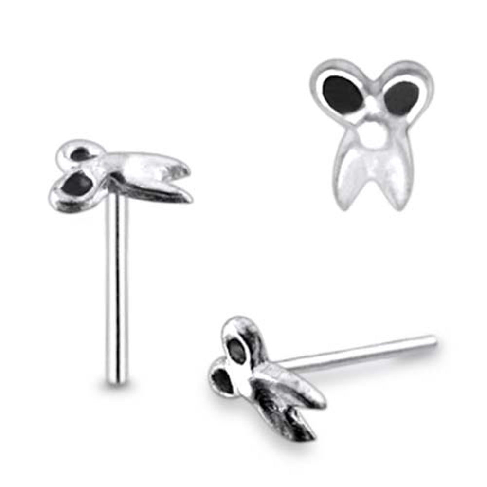 Plain Scissor Straight Nose Pin