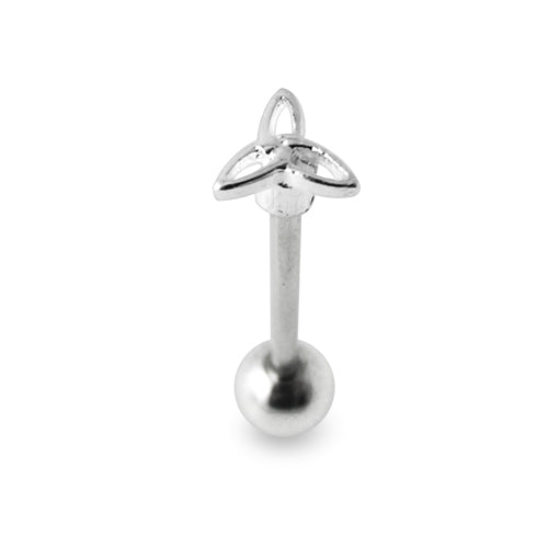 Celtic Designed Plain Tongue Ring