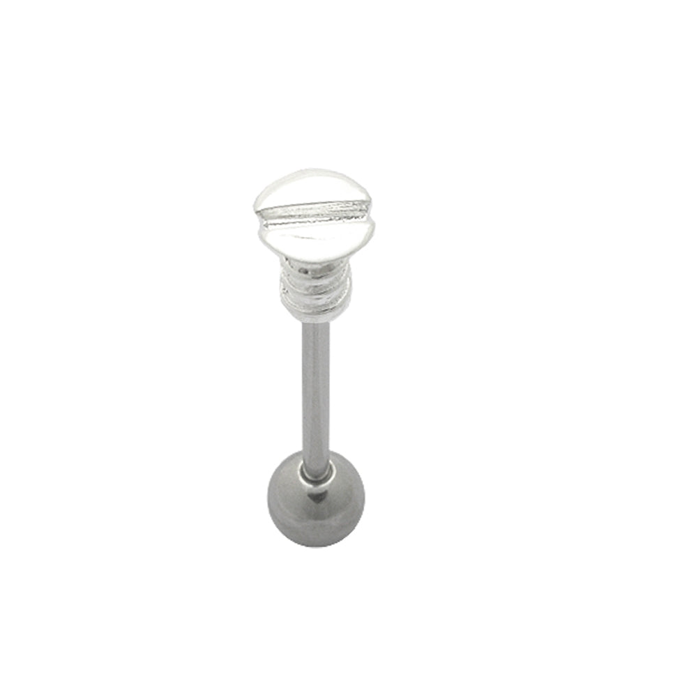 Household Screw Plain Tongue Ring