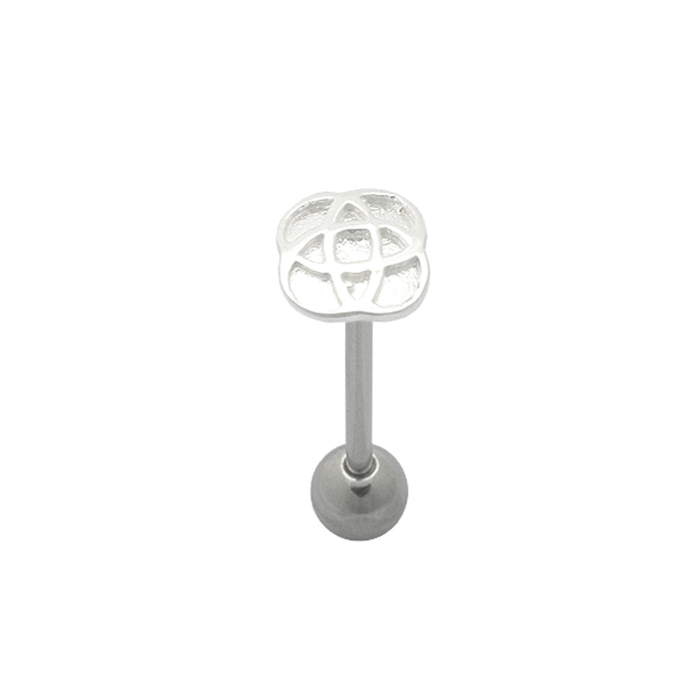 Celtic Plate Plain Tongue Ring