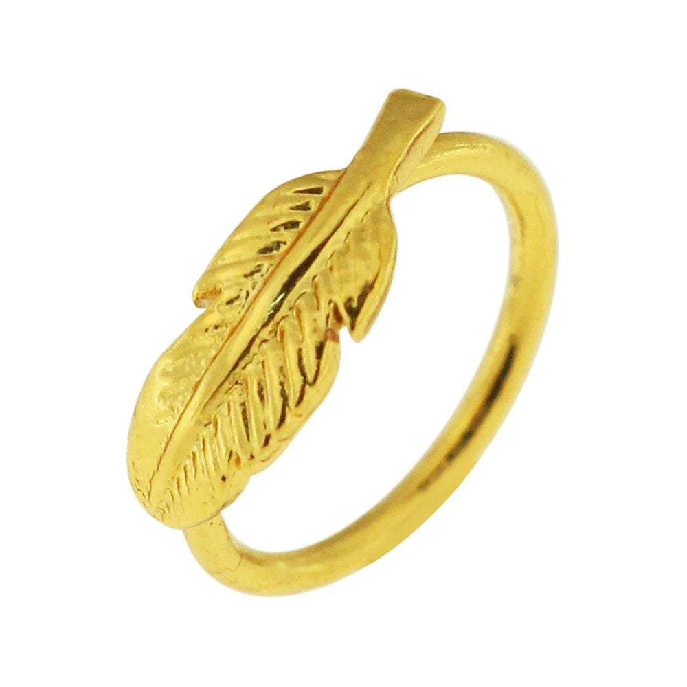 Leaf Style Cartilage Helix Tragus Hoop Ring Stud