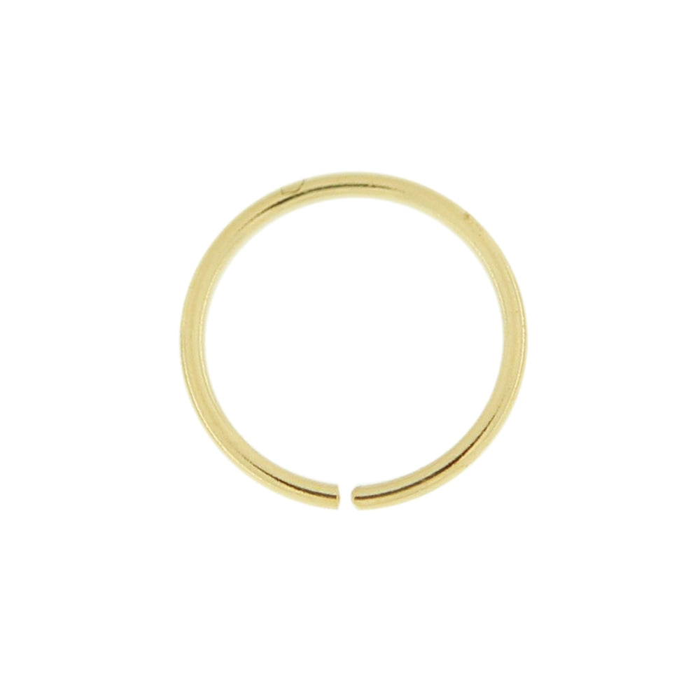 Box of 14K Gold 6 mm Seamless Continuous Nose Hoop Ring