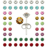 5mm Flower Ear Studs in a 36 pair Tray