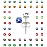 3mm Clawset Ear Studs in a 36 pair Display