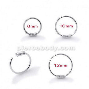 3pc. 925 Silver Hoop Nose Ring Body Jewelry Free Shipping