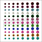 3-6MM Round Gem Birthstone Earring Tray