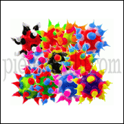 6MM Mix Color Silicone Spikes Ball