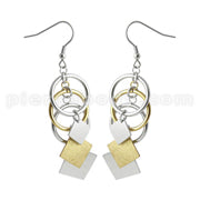 Stainless Steel Polished Dangling Earring