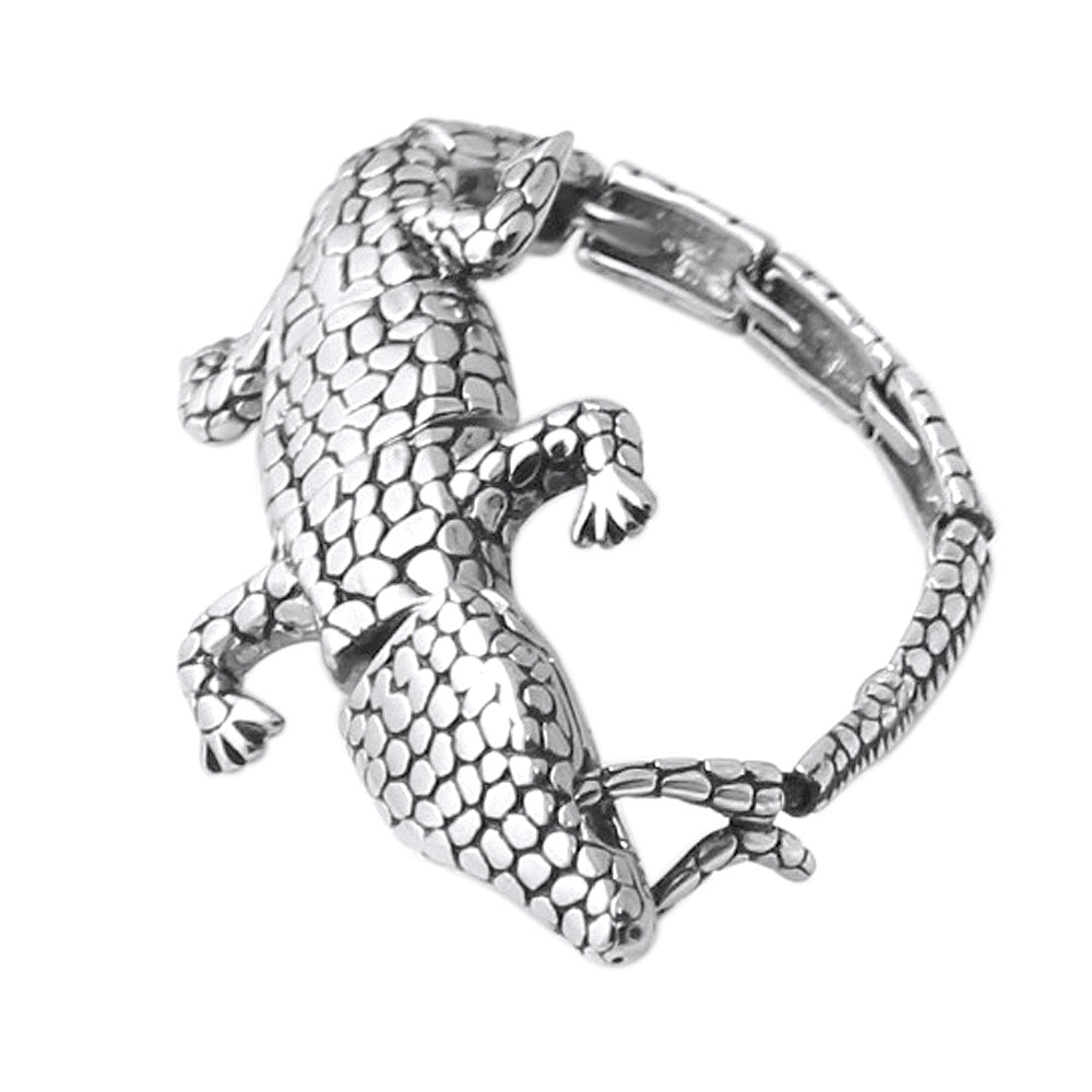 Casting Crocodile Stainless Steel Bracelet