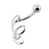 Fancy Jeweled Navel Belly Bar CLER081