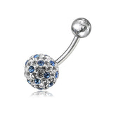 Crystal Stone Belly Ring FDBLY067