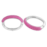 Pink Color Crystal stones Bracelet