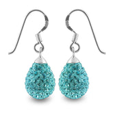 Crystal stone Tear Drop Earring