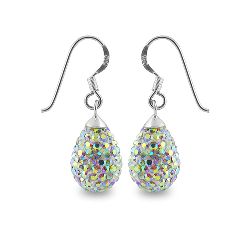 Multi Color Crystal stone Tear Drop Earring