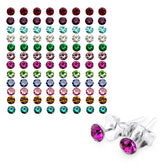 4MM Round Birthstone Earring Tray