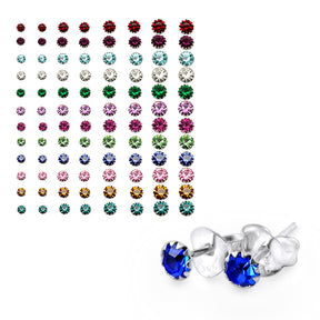 3-6MM Flower Birthstone Earring Tray