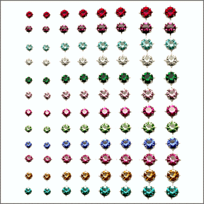 3-6MM Star Set Birthstone Earring in Tray